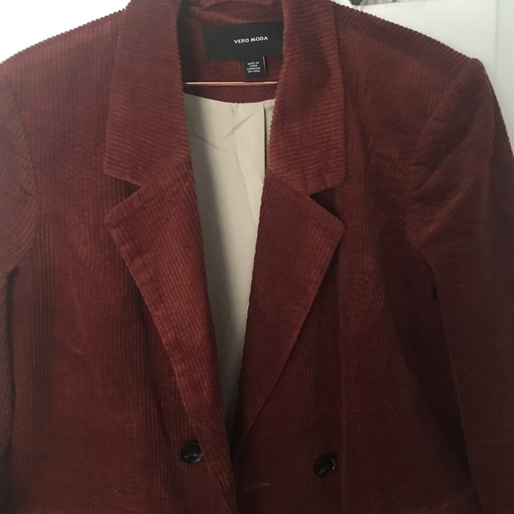 Maroon Corduroy Blazer 🏷 - Picture 11 of 14